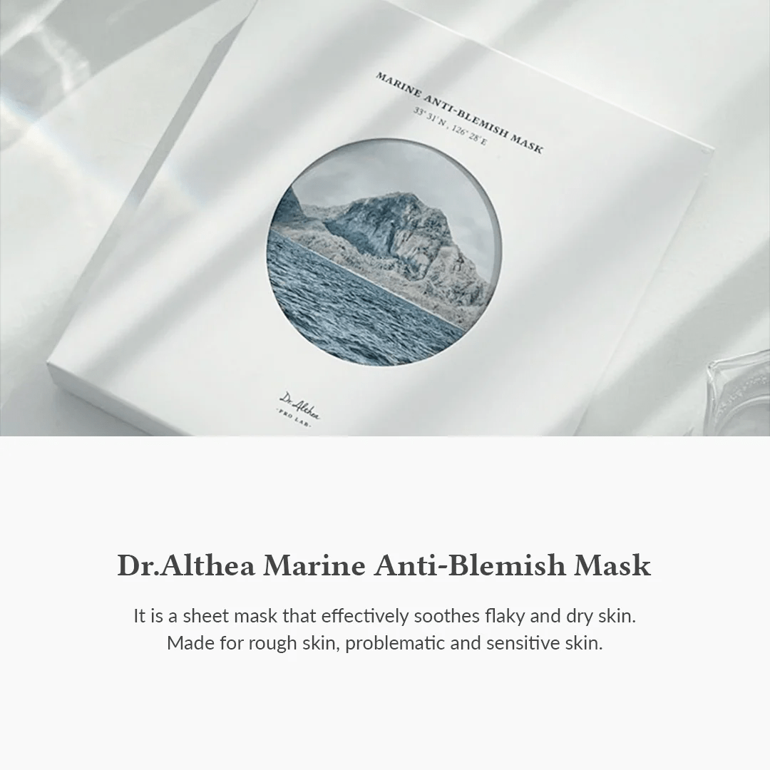 DR ALTHEA Marine Anti Blemish Mask 2 skincare-kbeauty-glowtime-dr althea marine anti blemish mask