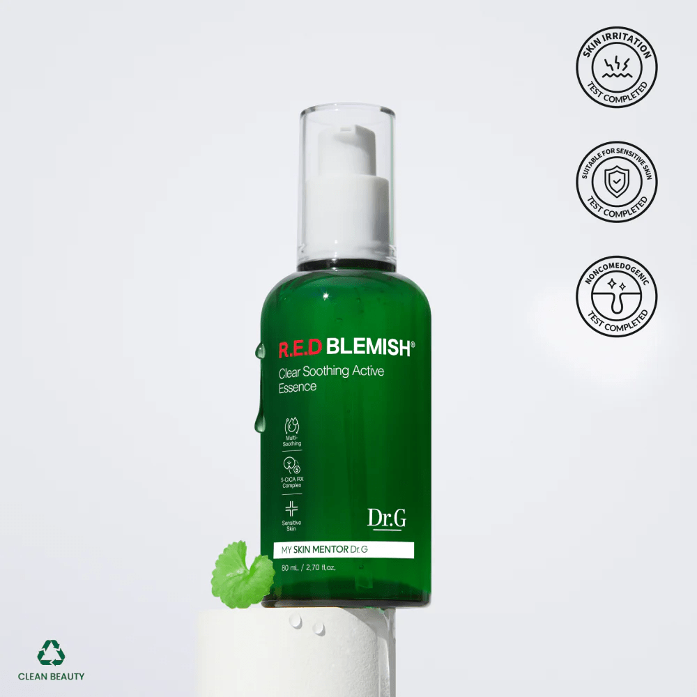 DR G RED Blemish Clear Soothing Active Essence 1 skincare-kbeauty-glowtime-dr G RED Blemish Clear Soothing Active Essence