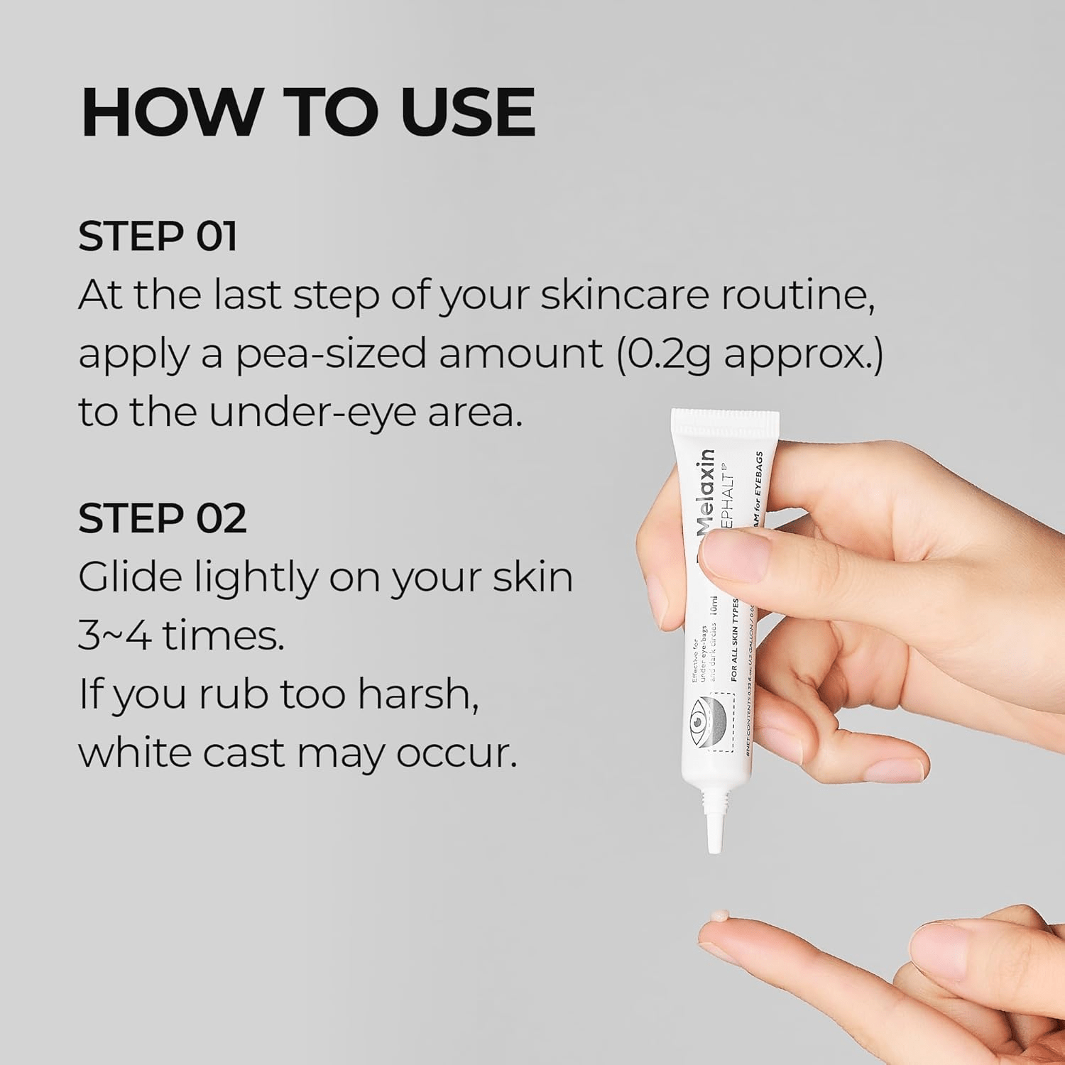DR MELAXIN Eyephalt eyebag Cream 6 skincare-kbeauty-glowtime-dr melaxin eyephalt eyebag cream