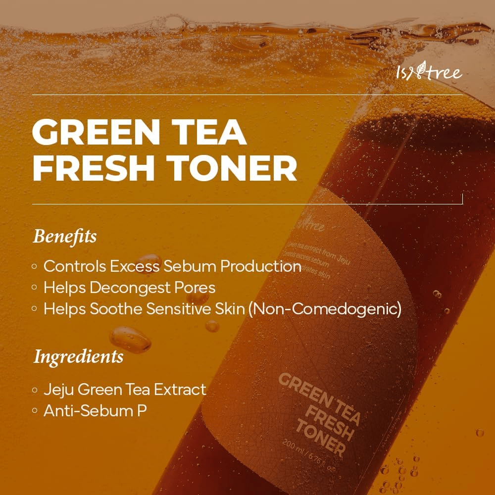 ISNTREE Green Tea Fresh Toner 2 skincare-kbeauty-glowtime isntree green tea fresh toner