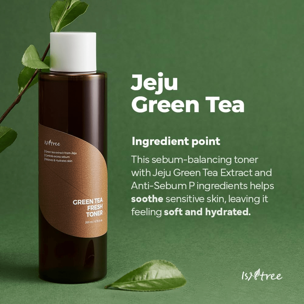ISNTREE Green Tea Fresh Toner 3 skincare-kbeauty-glowtime isntree green tea fresh toner