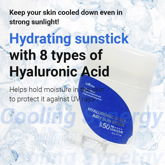 ISNTREE Hyaluronic Acid Sun Stick 4 skincare-kbeauty-glowtime isntree hyaluronic acid airy sun stick