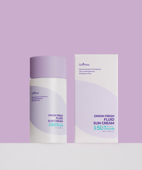 ISNTREEOnionFreshFluidSunCream 4 skincare-kbeuaty-glowtime isntree onion fresh fluid sun cream