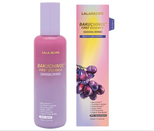LALA RECIPE Bakuchinol First Essence 1 skincare-kbeauty-glowtime lala recipe bakuchionol first essence