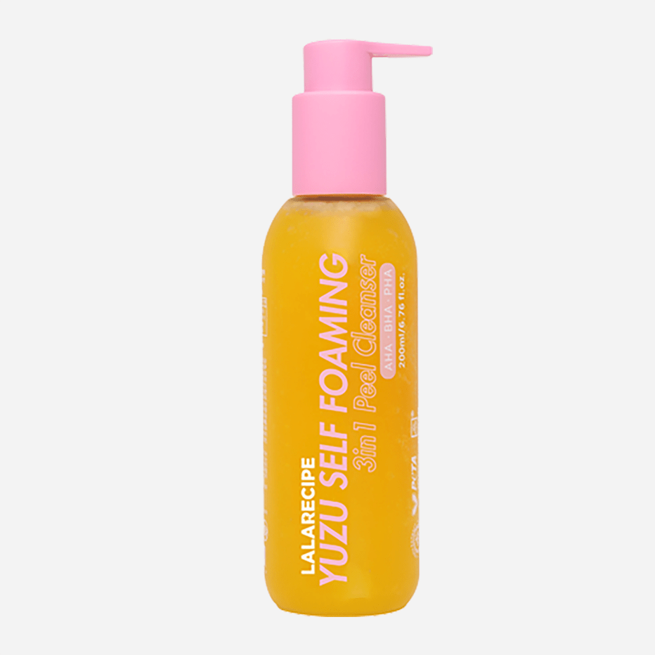 LALA RECIPE Yuzu Self Foaming 3 in 1 Peel cleanser 1 skincare-kbeauty-glowtime-lala recipe yuzu self foaming 3 in 1 peel cleanser
