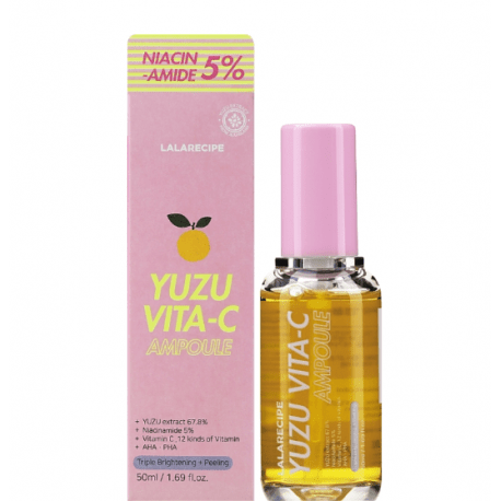 LALARECIPE_Yuzu-Vita-C-Ampoule 3 skincare-kbeauty-glowtime-lala recipe yuzu vita c ampoule