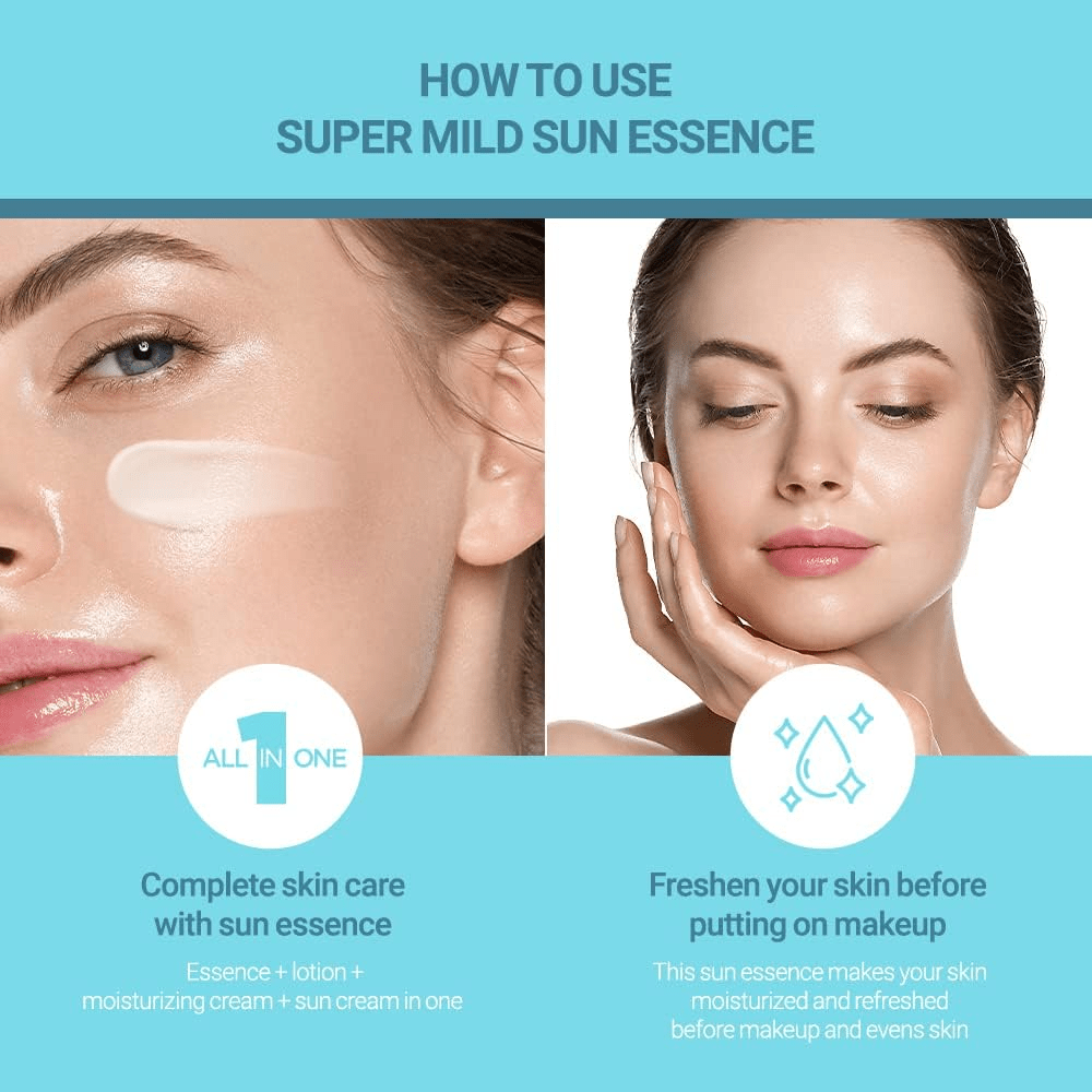 SCINIC Enjoy Super MIld Sun Essence 5 sk- scinic enjoy super mild sun essence