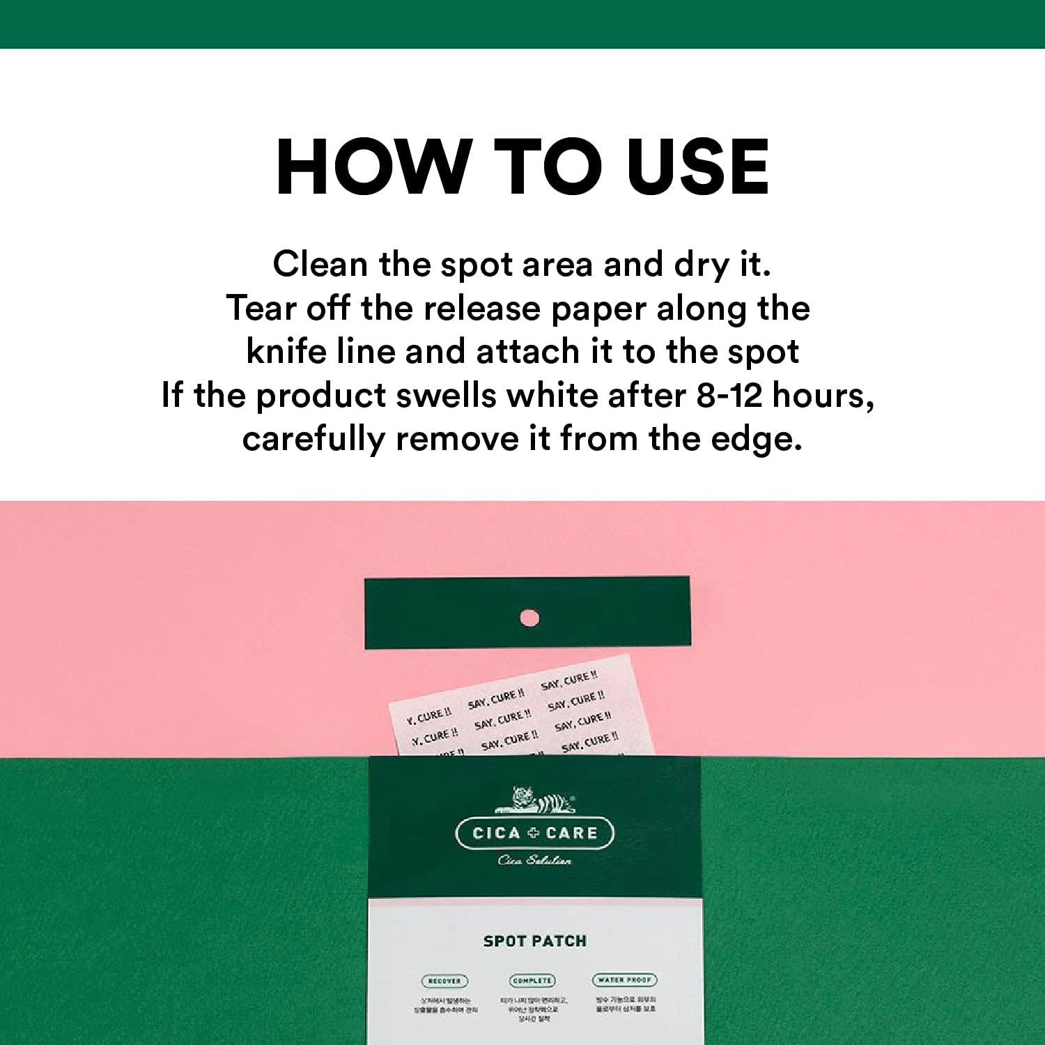 VT COSMETICS Cica Care Spot Patch 7 skincare-kbeauty-glowtime-VT COSMETICS Cica care Spot Patch