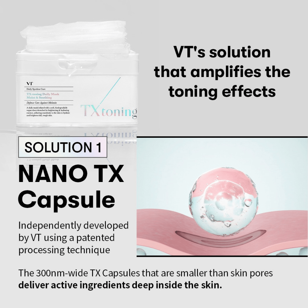 VT COSMETICS TX TOning Daily Mask Moist and Soothing 4 skincare-kbeauty-glowtime-VT COSMETICS TX Toning Daily Mask Moist and Soothing