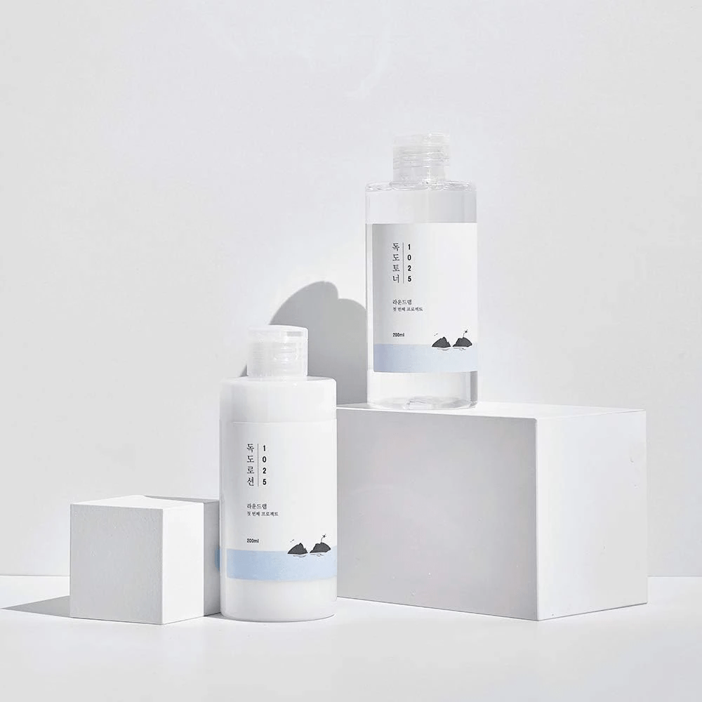 round-lab-1025-dokdo-toner-lotion-set-2 skincare-kbeauty=glowtime round lab 1025 dokdo toner and lotion special set
