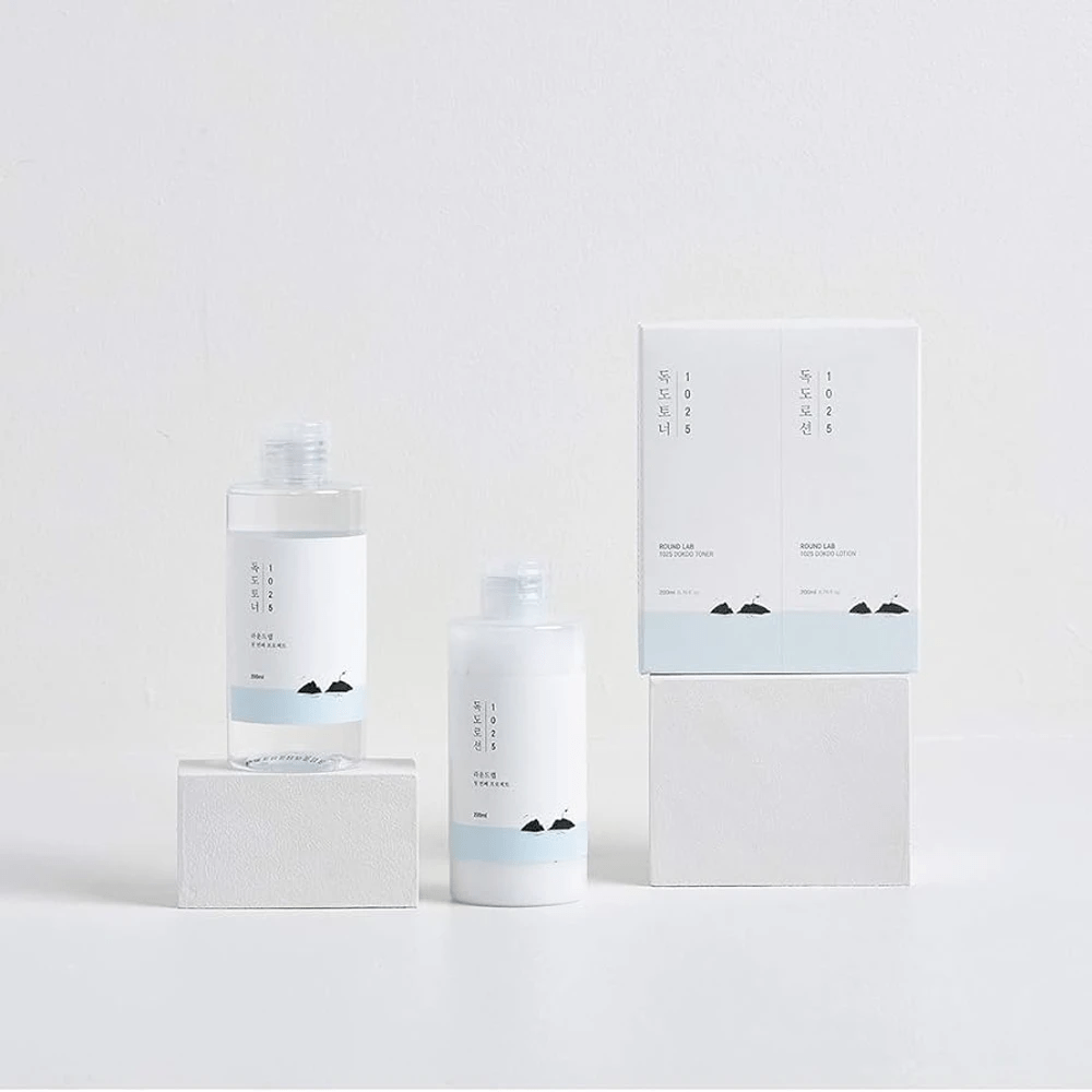 round-lab-1025-dokdo-toner-lotion-set-3 skincare-kbeauty=glowtime round lab 1025 dokdo toner and lotion special set