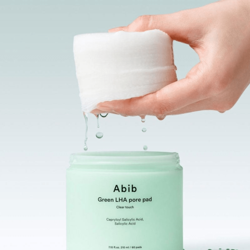 ABIB Green LHA Pore Pad Clear Touch 3 skincare-kbeauty-glowtime-abib green lha pore pad clear touch