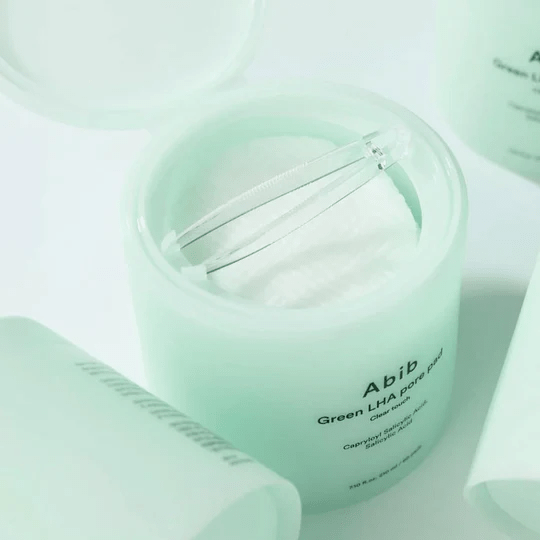ABIB Green LHA Pore Pad Clear Touch 6 skincare-kbeauty-glowtime-abib green lha pore pad clear touch