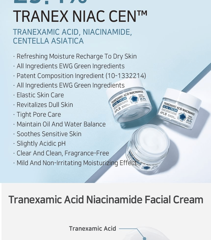 APLB Tranexamic Acid Niacinamide Facial Cream 3 skincare-kbeauty-glowtime-aplb tranexamic Acid niacinamide faical cream