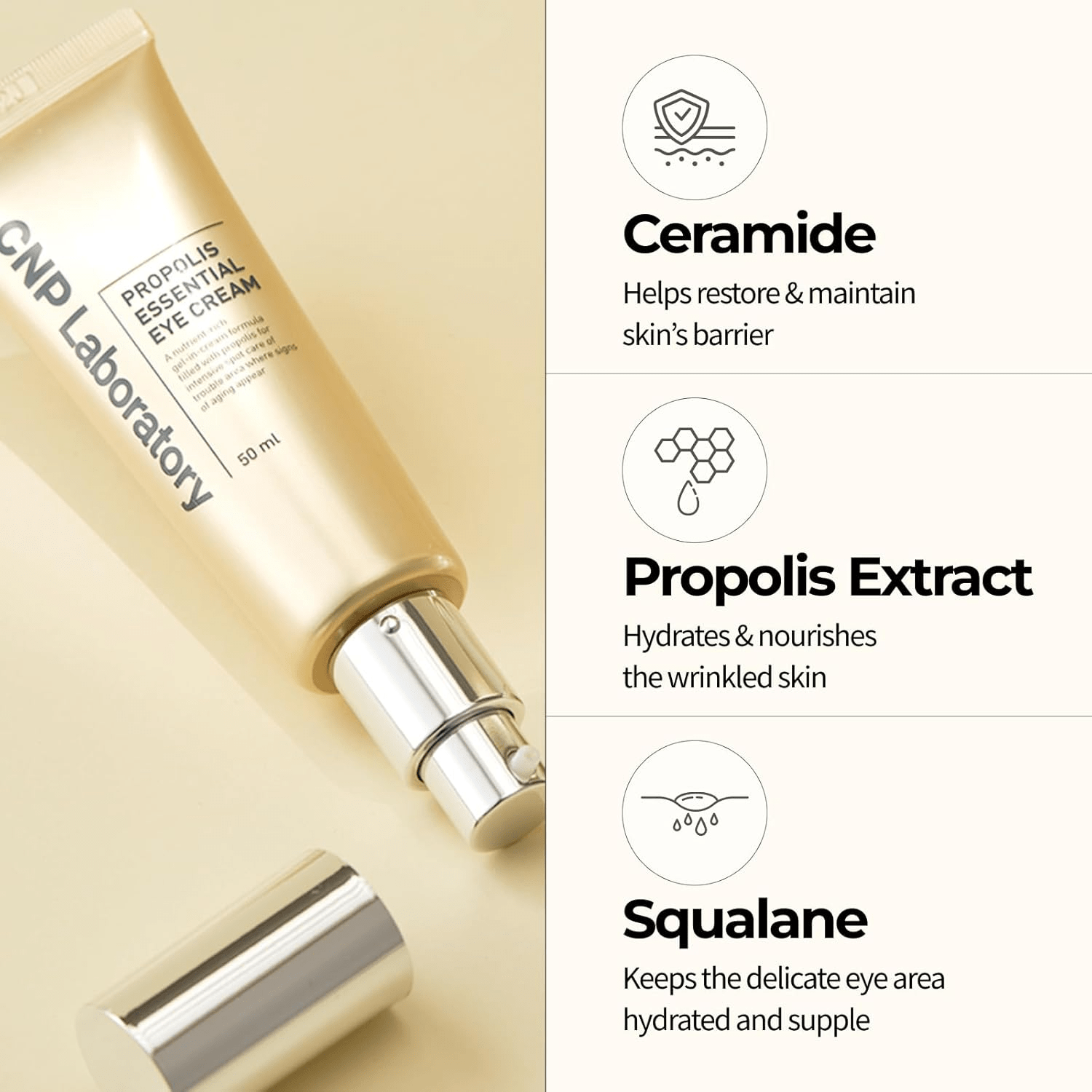 CNP Propolis Essential Eye Cream 3 skincare-kbeauty-glowtime-cnp propolis essential eye cream