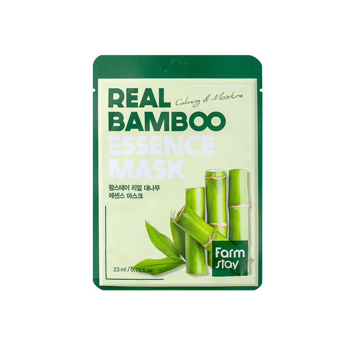 FARM STAY Visible Difference Mask Sheet Bamboo skincare-kbeauty-glowtime-real essence mask bamboo
