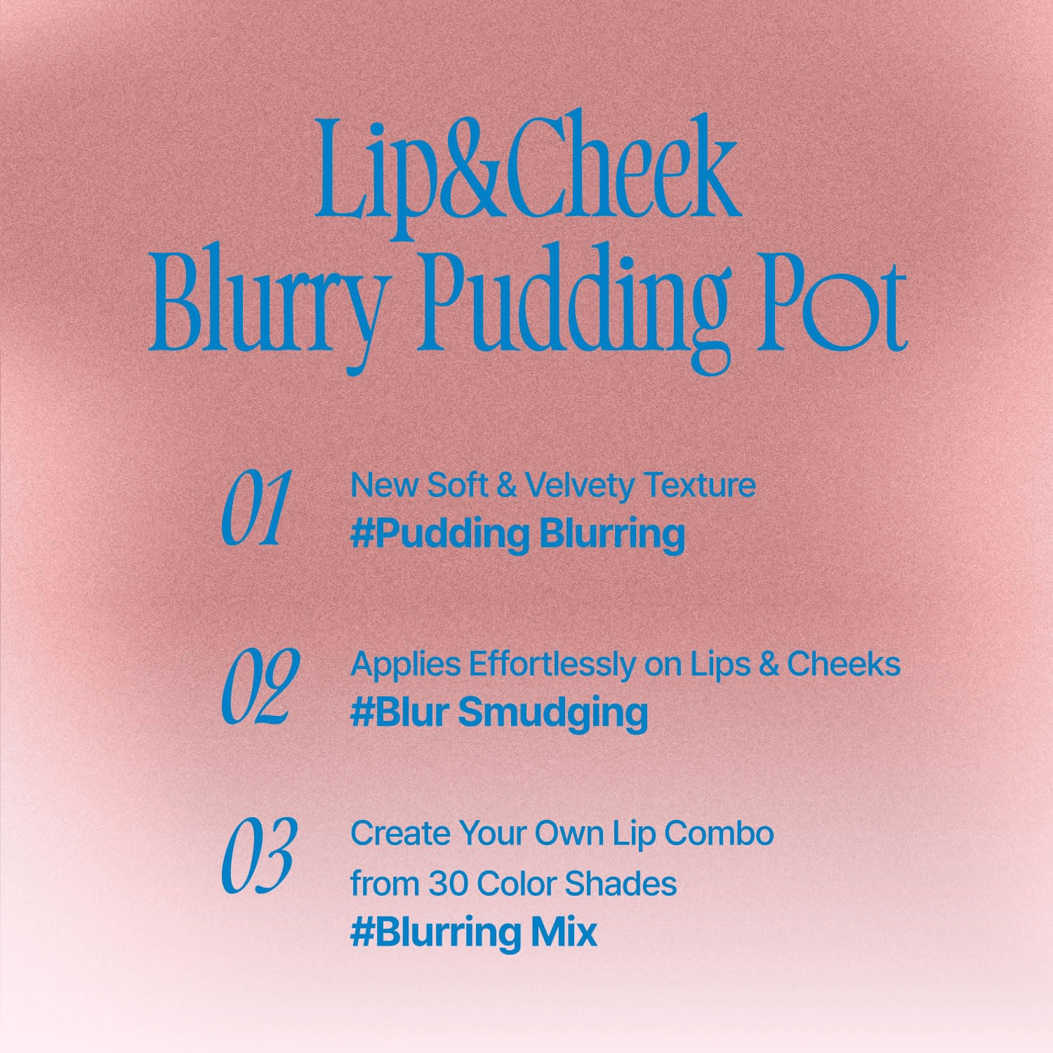FWEE Lip and Cheek Blurry Pudding Pot Memories 3 skincare-kbeauty-glowtime-fwee lip and cheek blurry pudding pot memories