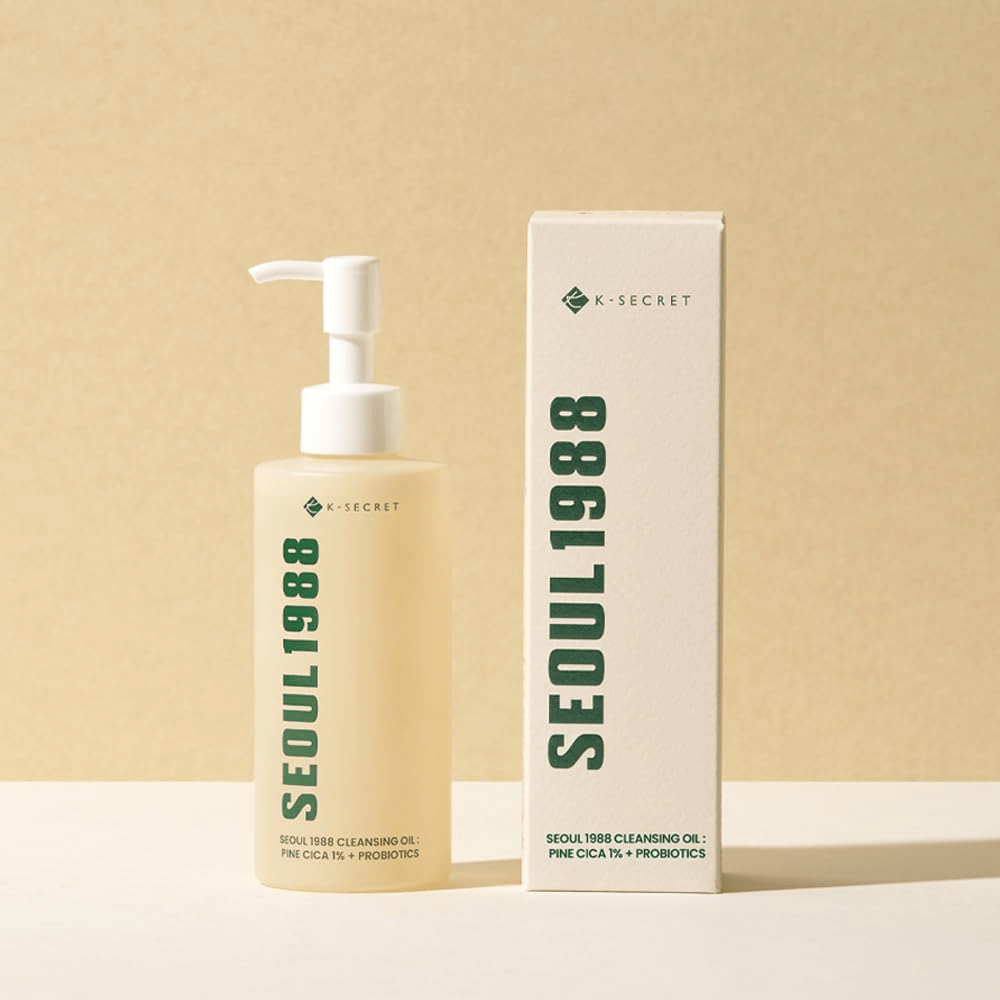 skincare-kbeauty-glowtime-k secret soul 1988 cleansing oil pine cica probiotics