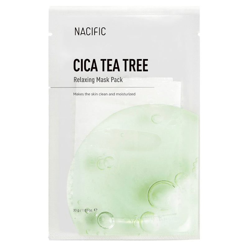 NACIFIC Cic TEa Tree Relaxing Mask 1 skincare-kbeauty-glowtime-nacific cica tea tree relaxing mask