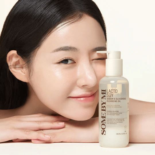 SOME BY MI Lacto Soy Low pH Morning Cleansing Oil 2 skincare-kbeauty-glowtime-some by mi lacto soy low ph morning cleansing oil