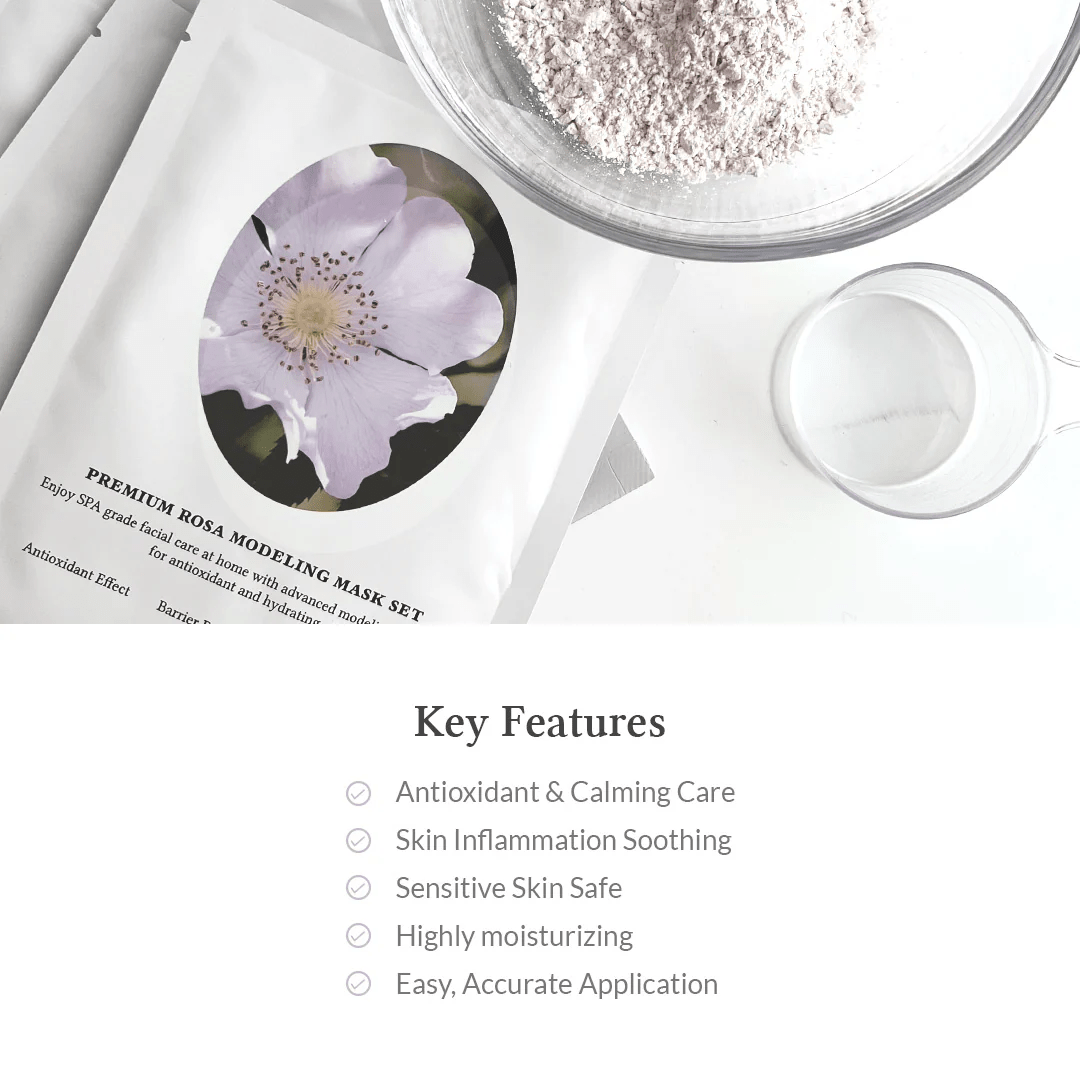 DR ALTHEA Premium Rosa Modelling Mask 3 skincare-kbeauty-glowtime-dr althea premium rose modelling mask