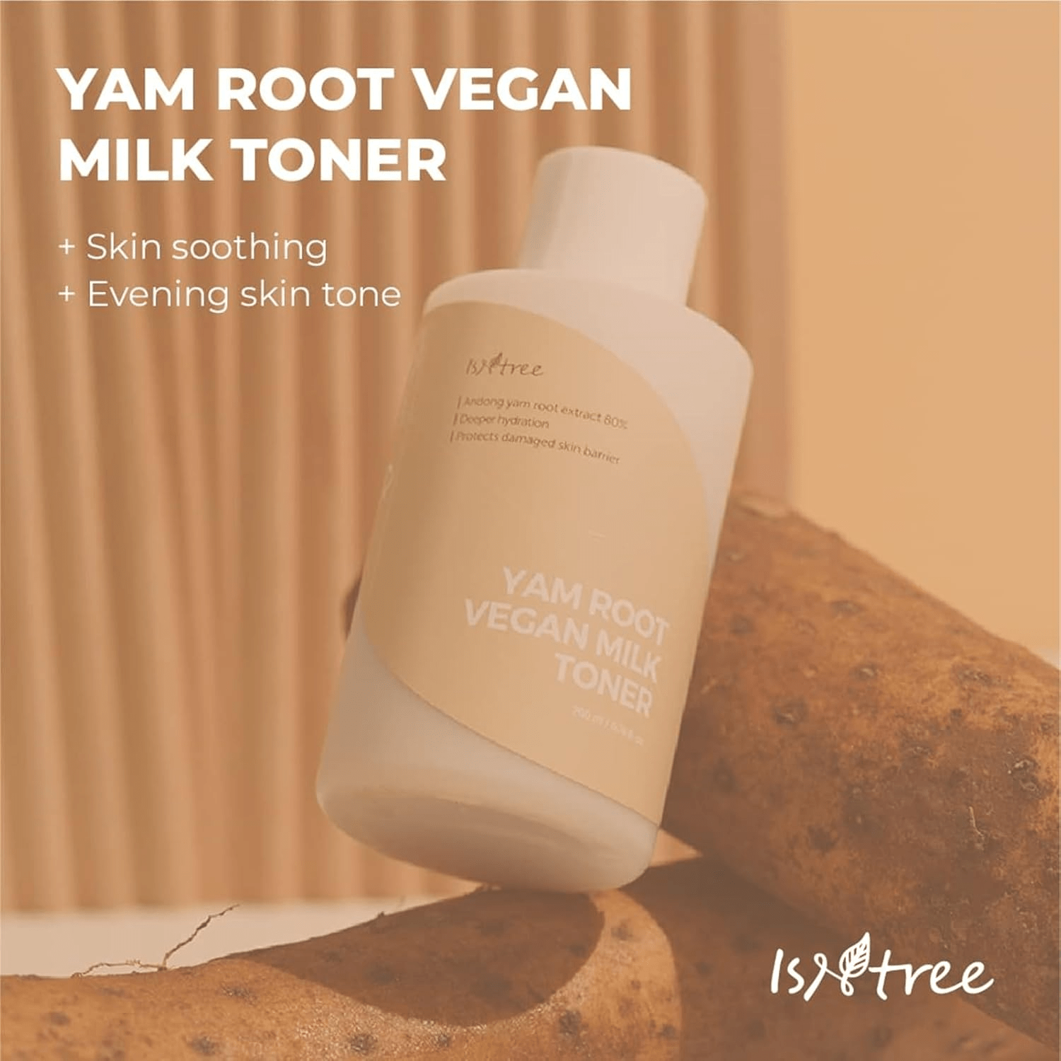 ISNTREE Yam Root Vegan Milk Toner 2 skincare-kbeauty-glowtime-isntree yam root vegan milk toner