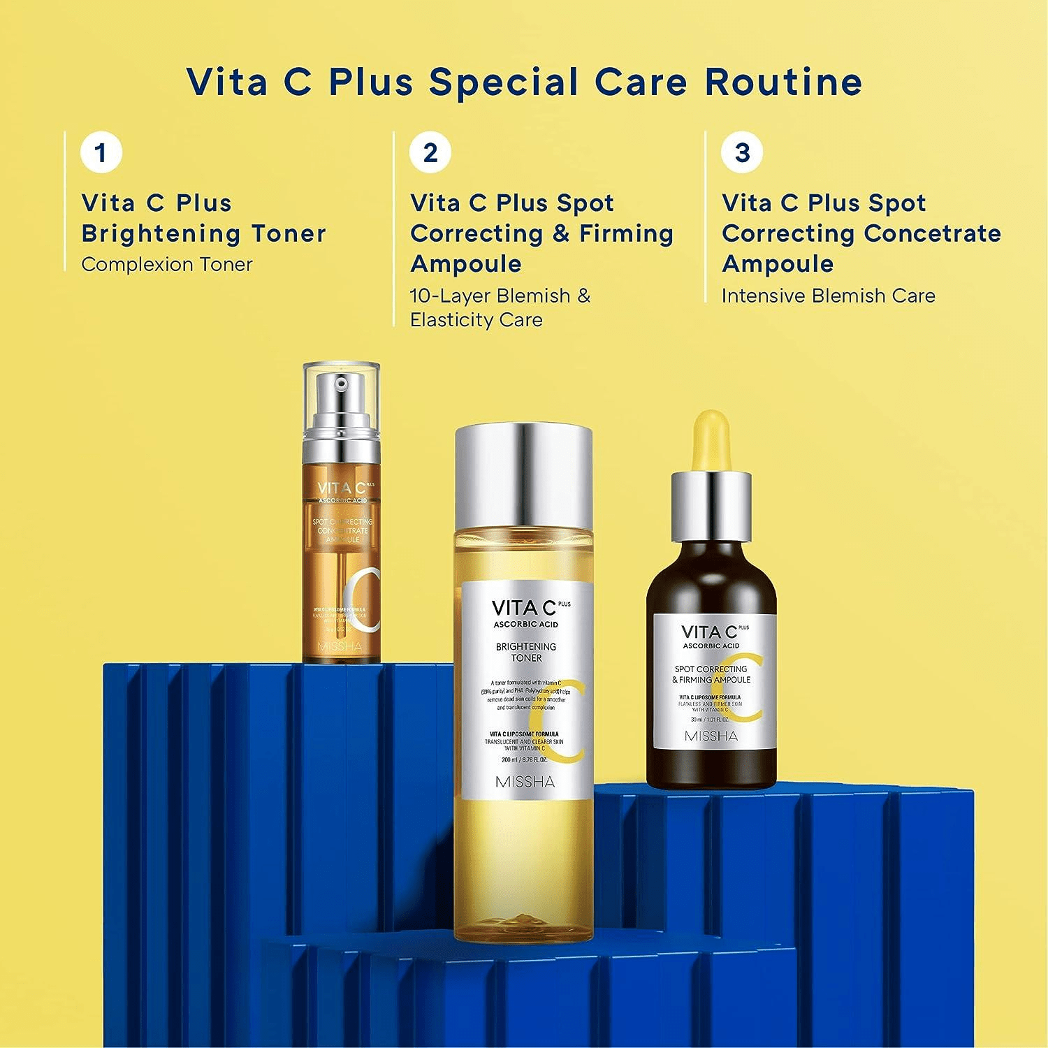MISSHA Vita C Spot Correcting and firming ampoule 15g 3 skincare-kbeauty-glowtime-Missha Vita C Spot Correcting and firming ampoule