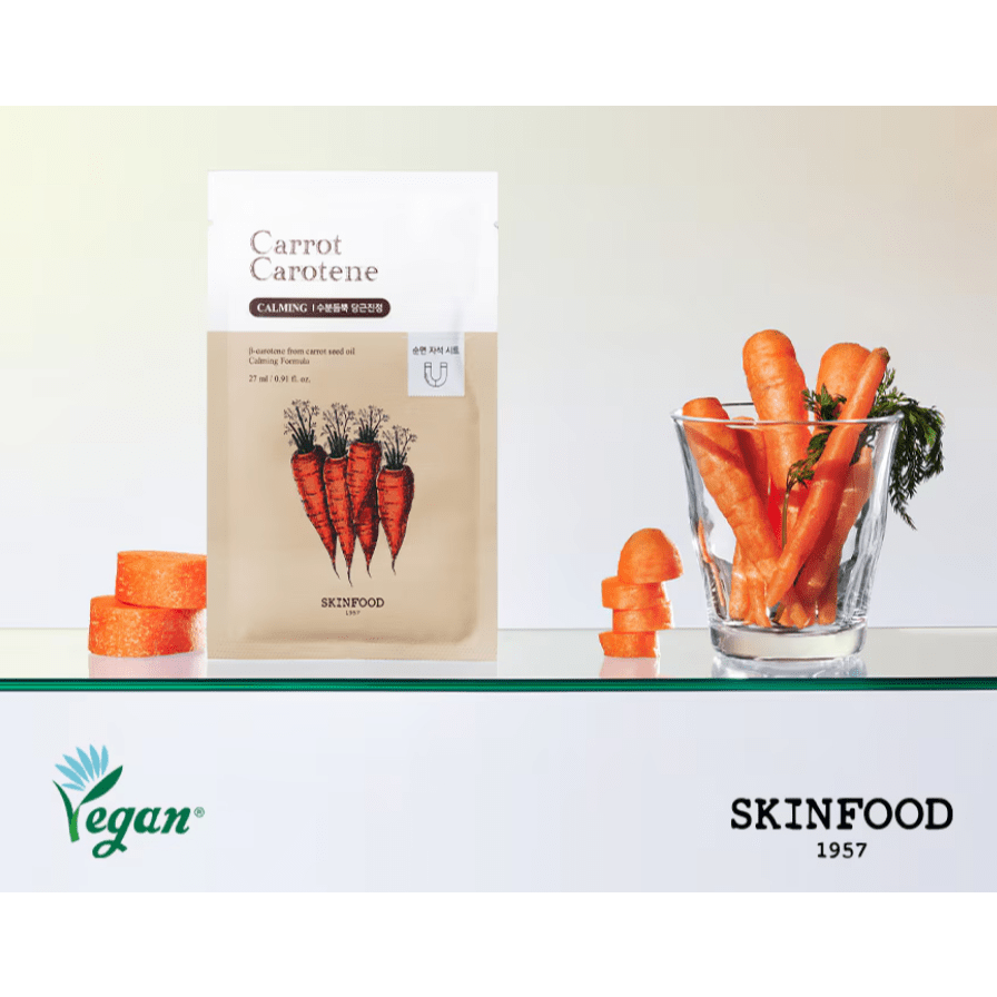 SKINFOOD Carrot Carotene Mask 4 skincare-kbeauty-glowtime-skinfood carrot carotene mask