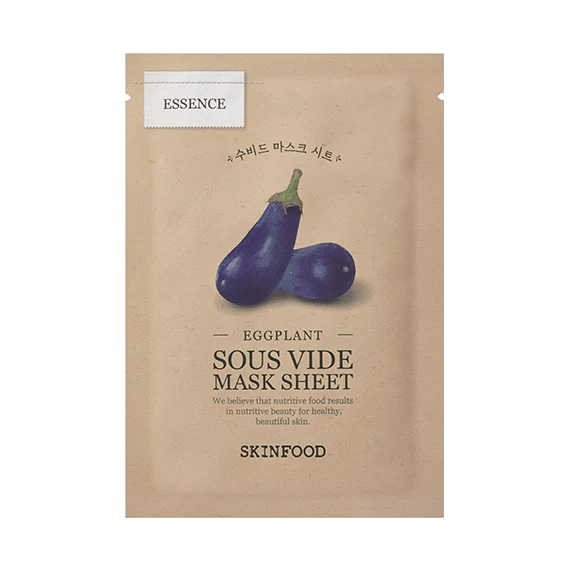 SKINFOOD Sous Vide Mask Sheet Eggplant skincare-kbeauty-glowtime-skinfood sousvide mask sheet eggplant