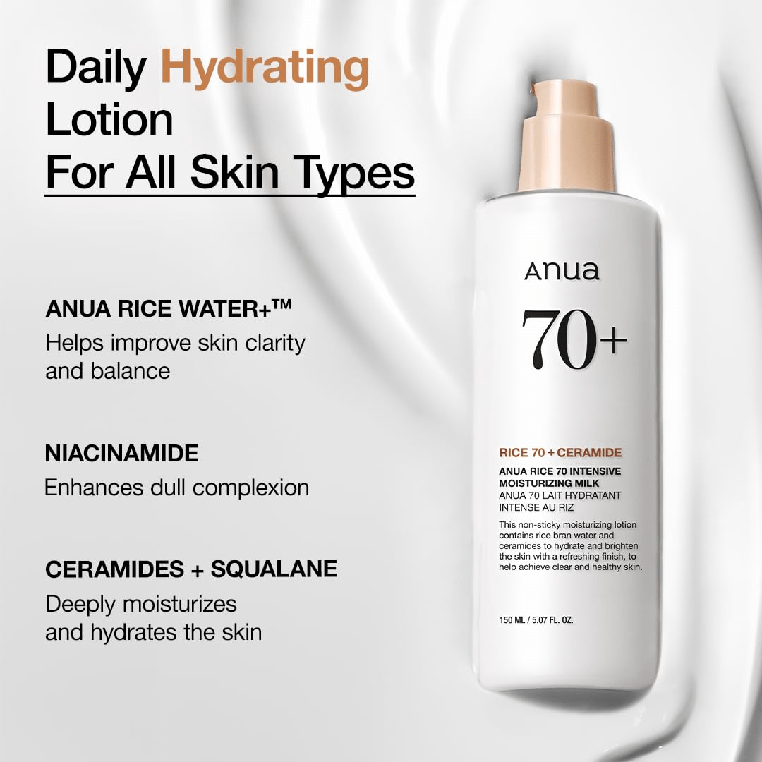 ANUA Rice 70 Intensive Moisturizing MIlk 3 skincare-kbeauty-glowtime-ANUA Rice 70 Intensive Moisturizing Milkl