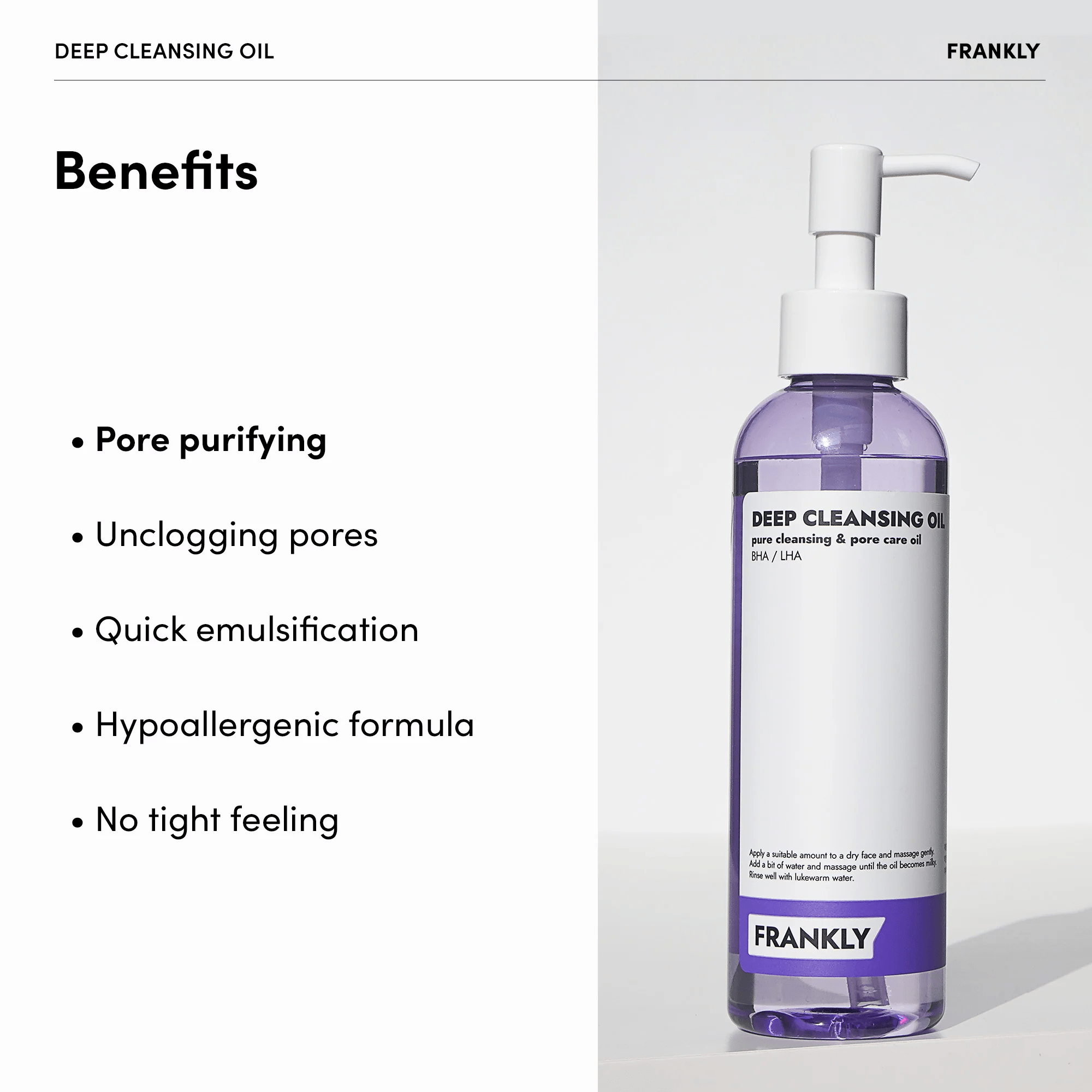 FRANKLY Deep Cleansing Oil 3 skincare-kbeauty-glowtime-frankly deep cleansing oil