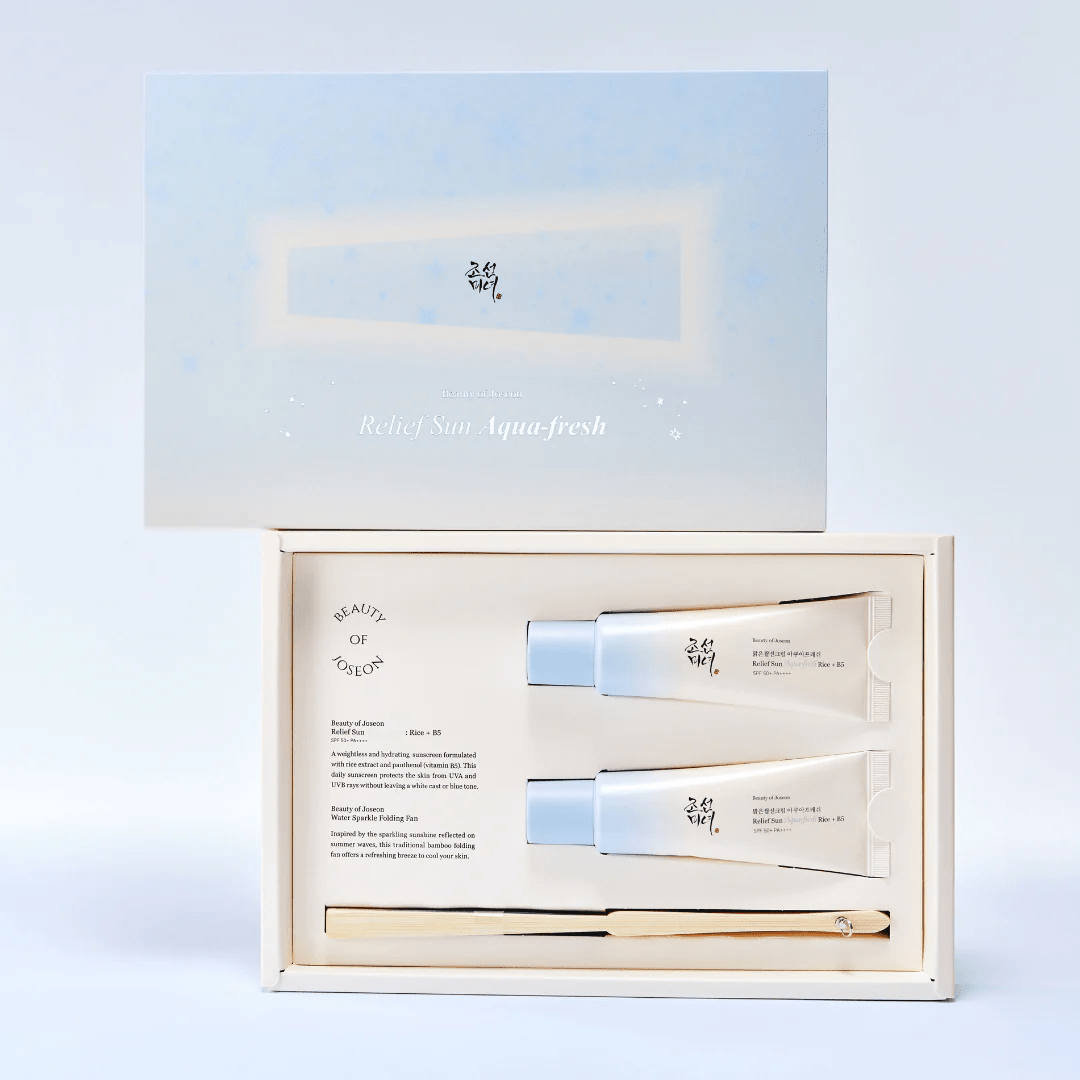 Relief Sun Aqua Fresh Kit 2 skincare-kbeauty-glowtime-beauty of joseon relief sun squa fresh kit