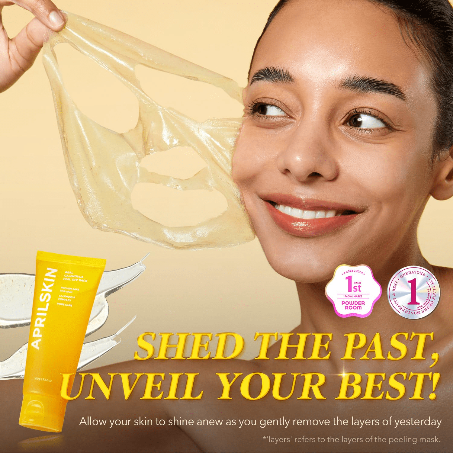 APRIL SKIN Reak Calendula Peel Off Mask 3 skincare-kbeauty-glowtime-april skin real calendula peel off mask