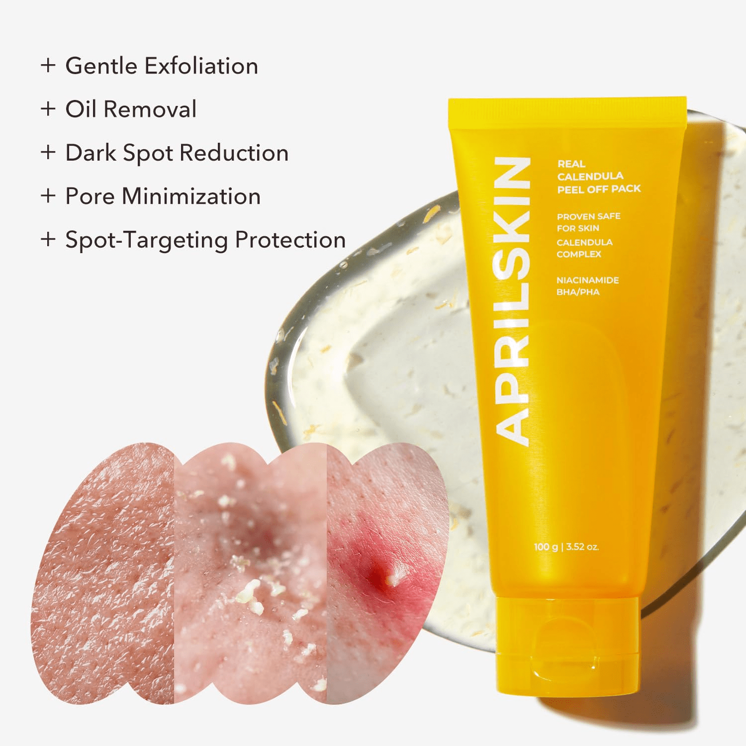 APRIL SKIN Reak Calendula Peel Off Mask 4 skincare-kbeauty-glowtime-april skin real calendula peel off mask