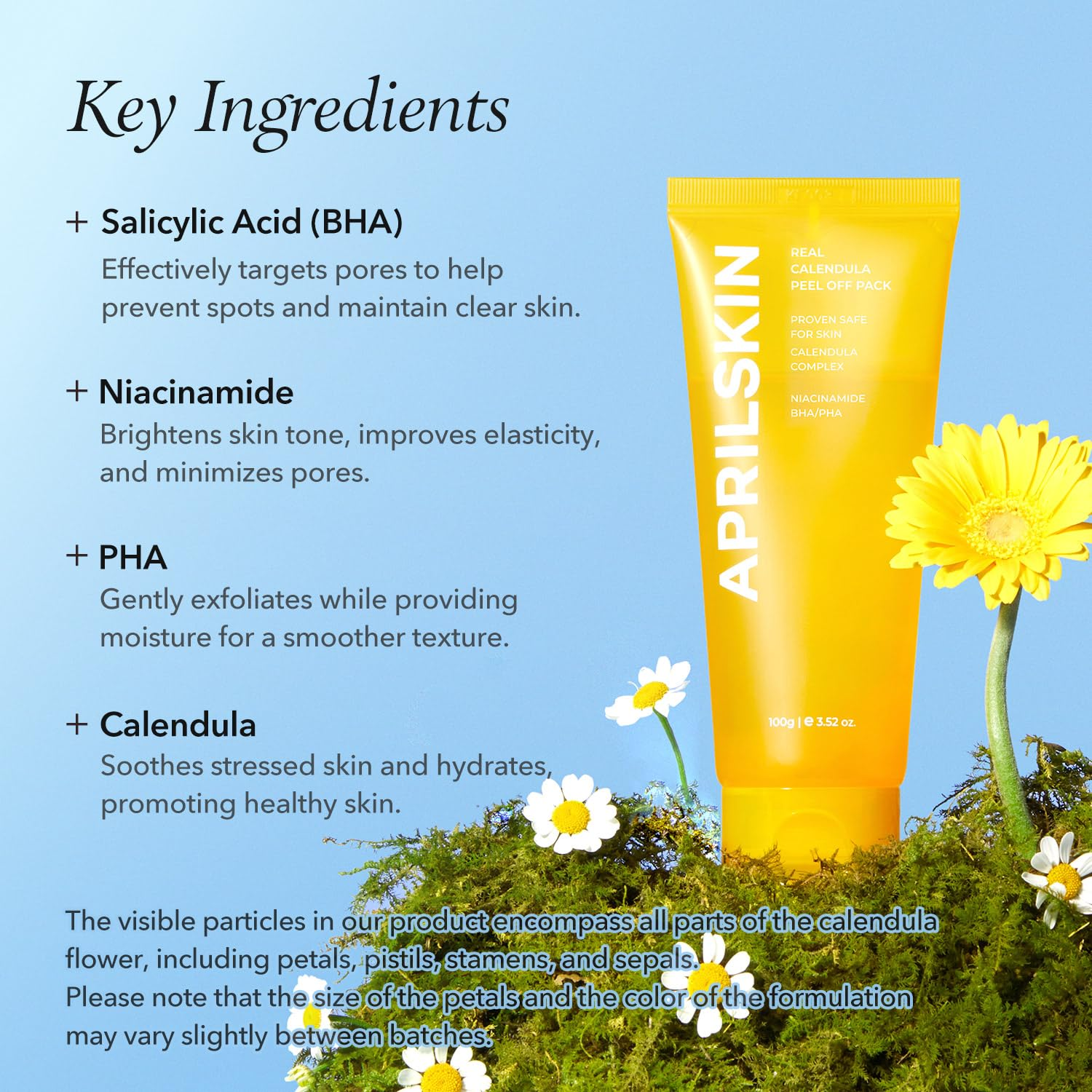 APRIL SKIN Reak Calendula Peel Off Mask 6 skincare-kbeauty-glowtime-april skin real calendula peel off mask