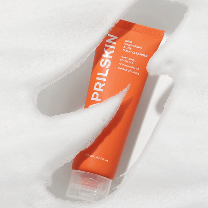 APRIL SKIN Real Carrotene Acne Foam Cleanser 3 skincare-kbeauty-glowtime-APRIL SKIN Real Carrotene Acne Foam Cleanser