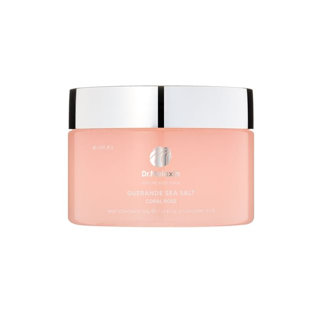 DR MELAXIN Guarande Sea Salt Perfume Body Scrub Rose 7 skincare-kbeauty-glowtime-dr melaxin guarande sea salt perfume body scrub rose