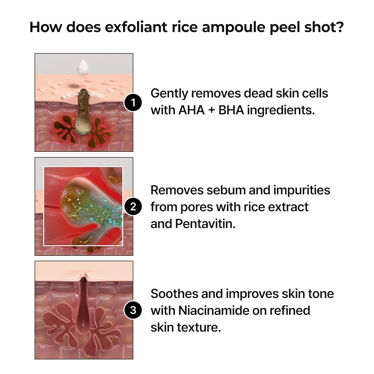 DR MELAXIN Peel Shot Exfoliant Black Rice Peeling Ampoule 8 skincare-kbeauty-glowtime-dr melaxin peel shot exfoliant black rice peeling ampoule