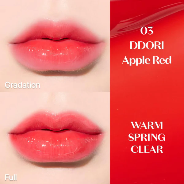 ETUDE HOUSE Over Glowy Tint 03 Ddori Apple Red 1 skincare-kbeauty-glowtime-etude house over glowy tint 03 ddori apple red