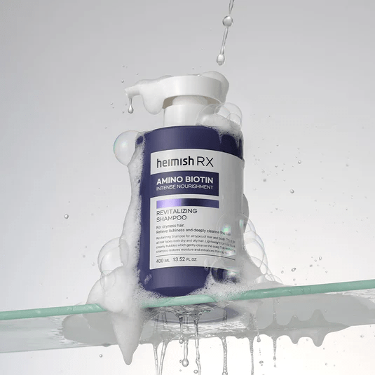 HEIMISH RX Amino biotin Revitalizing Shampoo 3 skincare-kbeauty-glowtime-heimish Rx amino Biotin Revitalizing shampoo