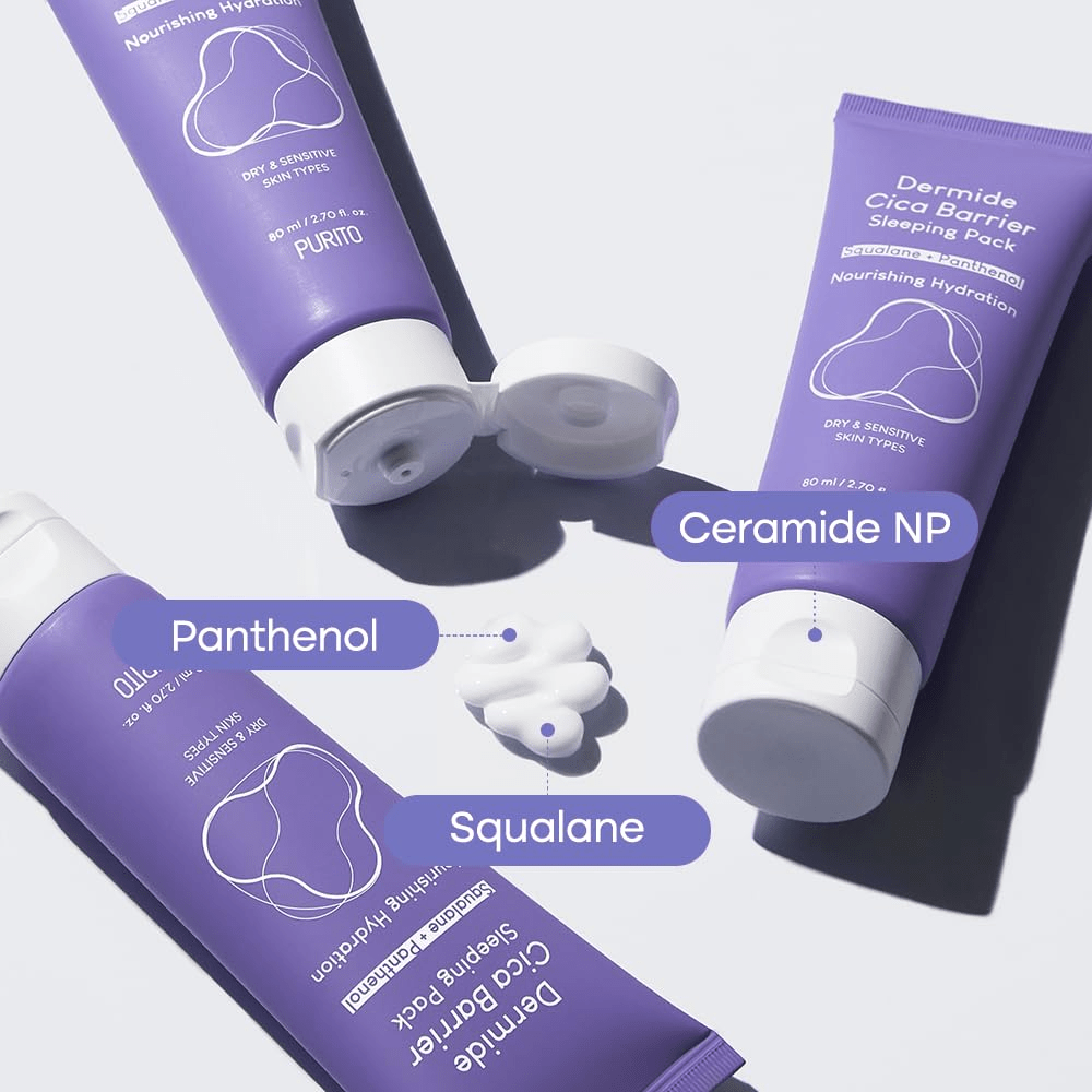PURITO Dermide Cica Barrier Sleeping Pack 4 skincare-kbeauty-glowtime-purito dermide cica barrier sleeping pack