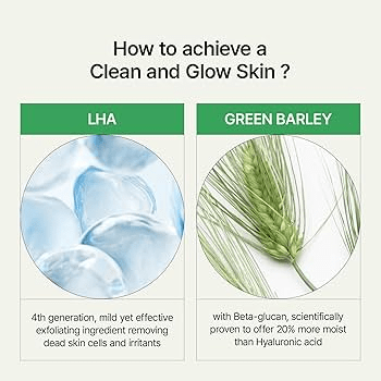VEGANIFECT Clean adn Glow Gren Barley Serum Fit Mask 2 skincare-kbeauty-glowtime-veganifect clean and glow green barley serum fit mask