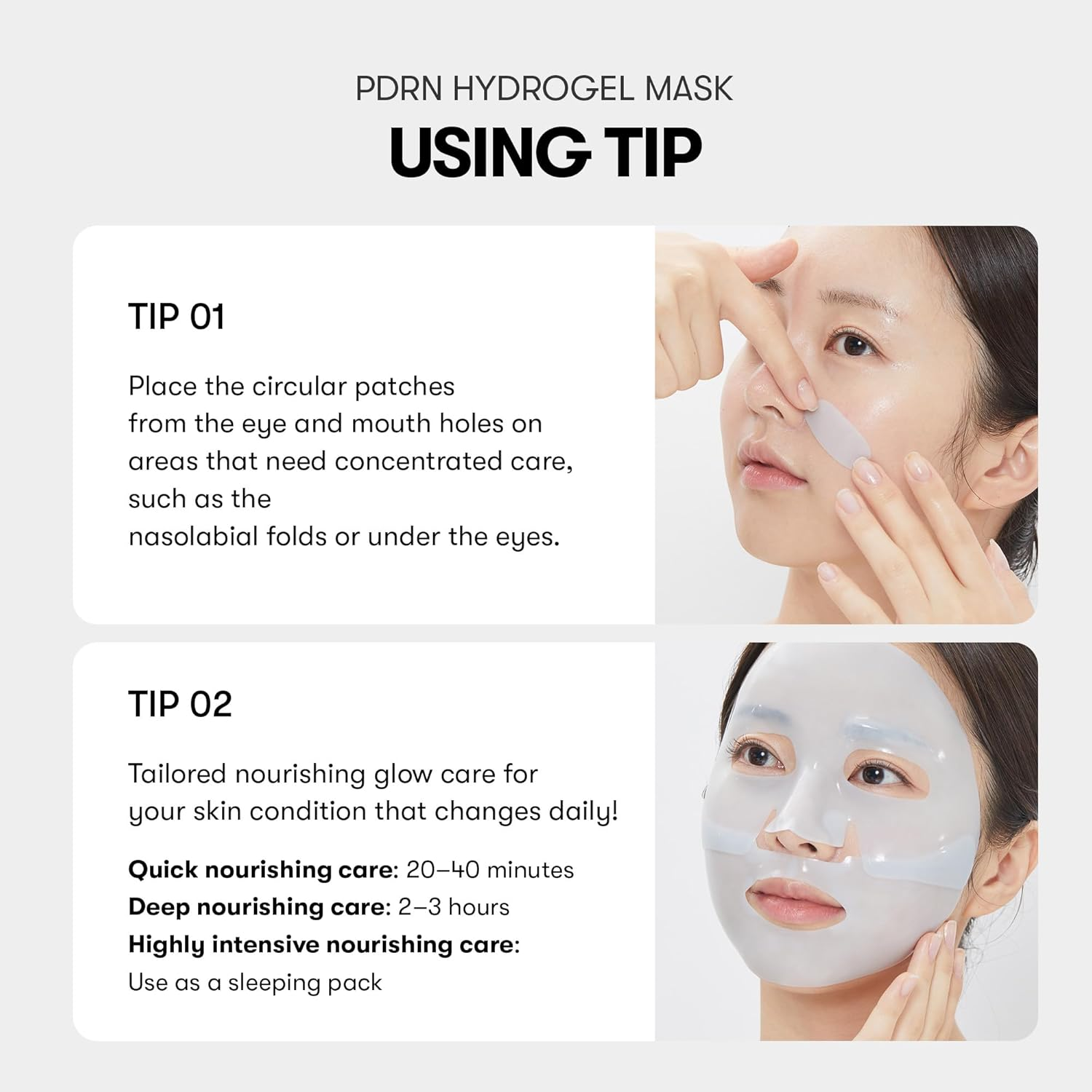 VT COSMETICS PDRN Hydrogel Mask 5 skincare-kbeauty-glowtime-vt cosmetics pdrn hydrogel mask