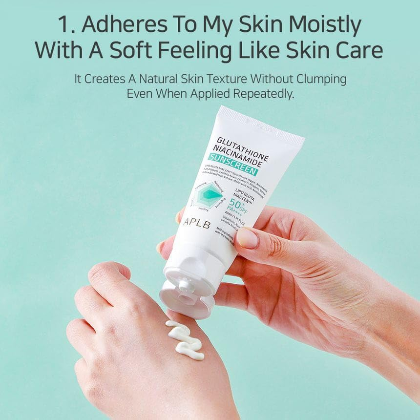 APLB Glutathione Sunscreen 4 skincare-kbeauty-glowtime-APLB Glutathione Niacinamide Sunscreen