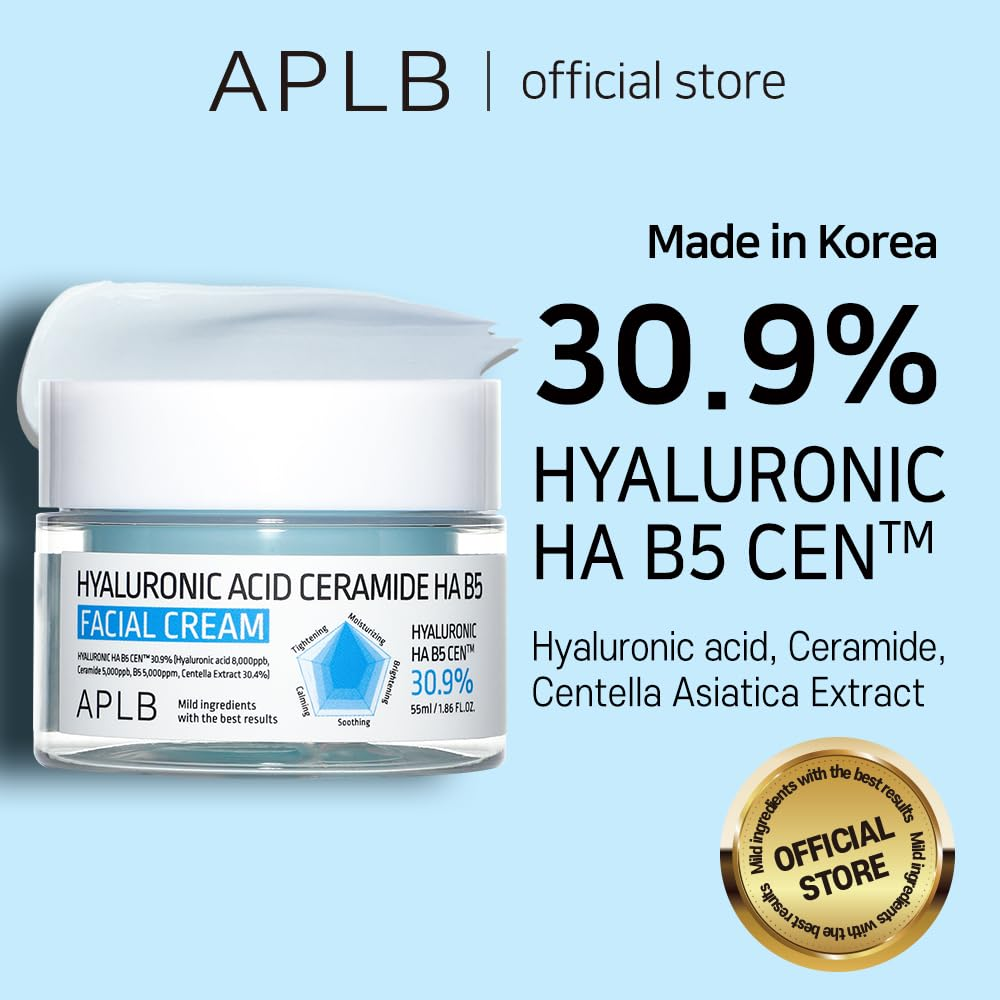 APLB Hyaluronic Acid Ceramide HA Facial Cream 2 skincare-kbeauty-glowtime-aplb hyaluronic acid ceramide Hyaluronic ha b5 facial cream