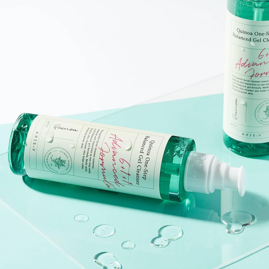 AXIS Y Quinoa One Step Balanced Gel Cleanser 5 skincare-kbeauty-glowtime-AXIS Y Quinoa One Step Balanced Gel Cleanser