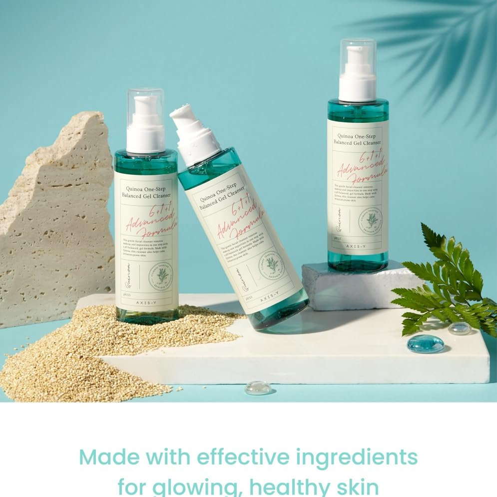 AXIS Y Quinoa One Step Balanced Gel Cleanser 7 skincare-kbeauty-glowtime-AXIS Y Quinoa One Step Balanced Gel Cleanser