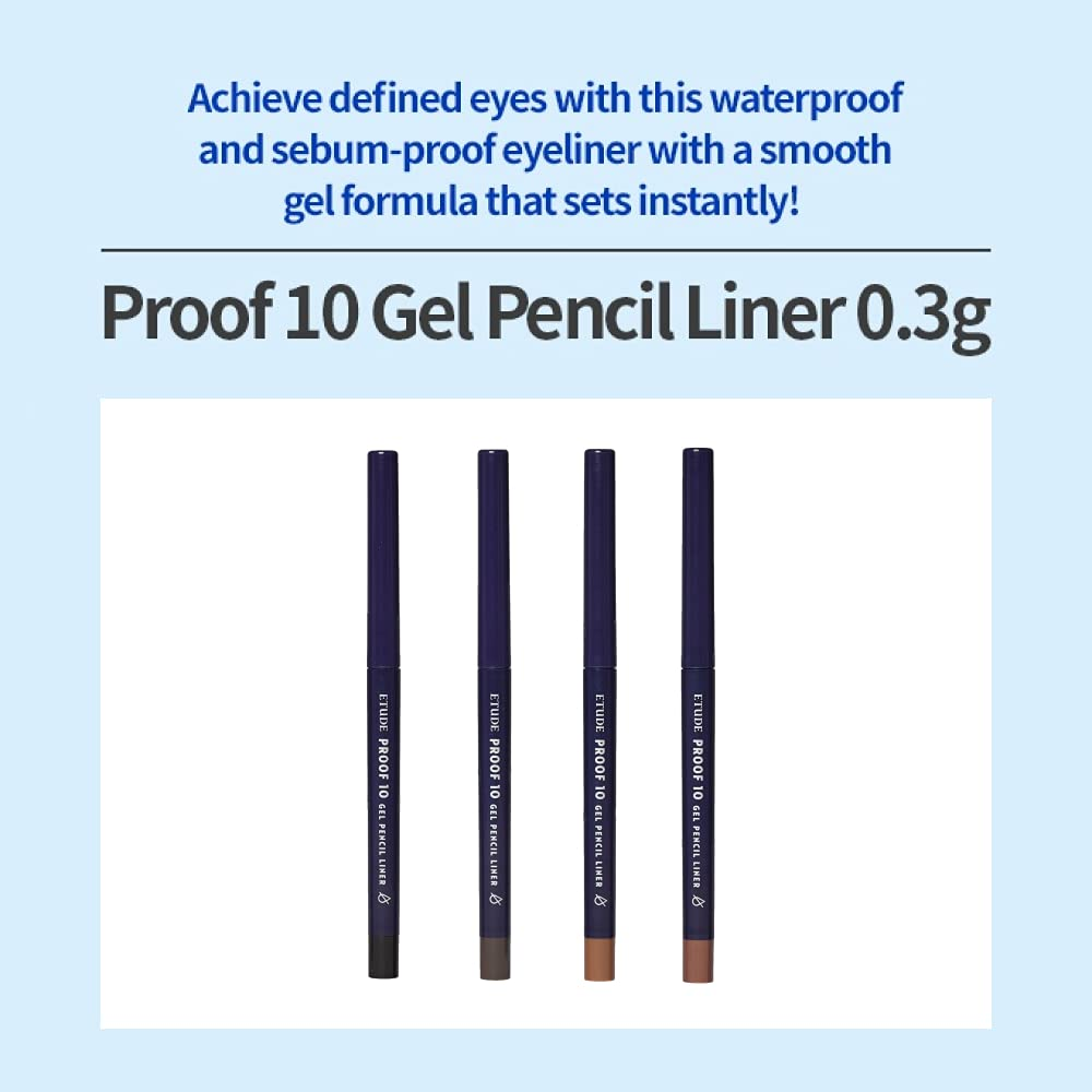 ETUDE HOUSE Proof 10 Gel Pencil Liner 2 skincare-kbeauty-glowtime-etude house proof 10 gel pencil liner
