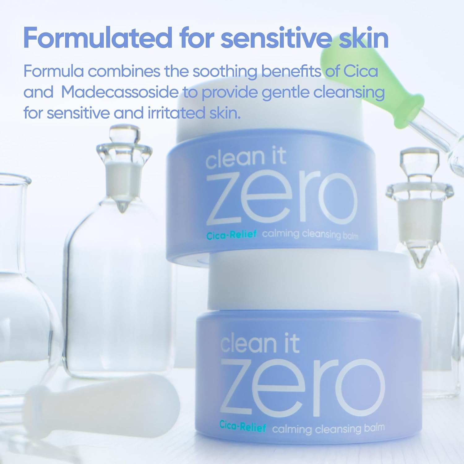 BANILA Clean It Zero Cica Relief Calming Cleansing Balm 4 skincare-kbeauty-glowtime-banila clean it zero cica relief calming cleansing balm