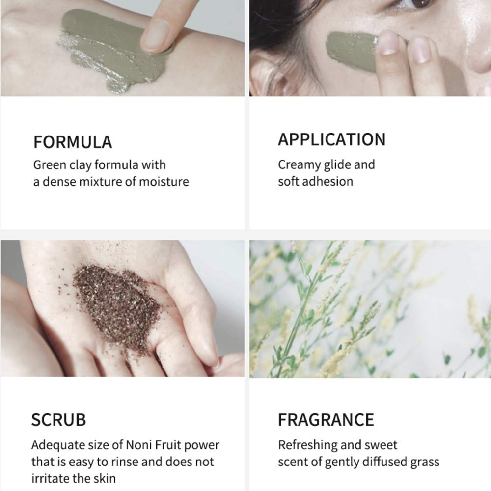 CELIMAX The Real Refresh Noni Clay Mask 6 skincare-kbeauty-glowtime-celimax noni clay mask